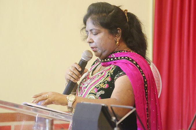 People thronged into the Night Vigil held at Prayer center by Grace Minstry in Mangalore here on Sep 2, 2017. Many received countless miracles, healing, and deliverance. 